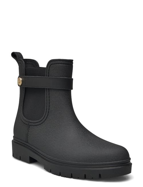 Tommy Hilfiger Th Stud Rubberised Rainboot Tommy Hilfiger Black