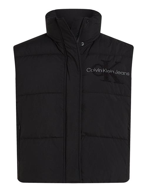 Calvin Klein Jeans Chenille Monologo Vest Calvin Klein Jeans Black