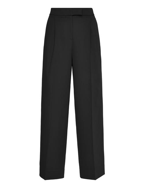 Calvin Klein Soft Crepe Pleated Trouser Calvin Klein Black