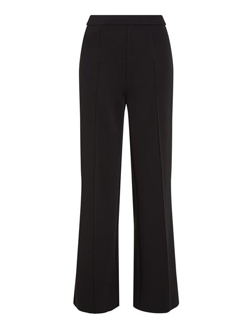 Se Calvin Klein Technical Knit Wide Leg Pant Calvin Klein Black ved Booztlet