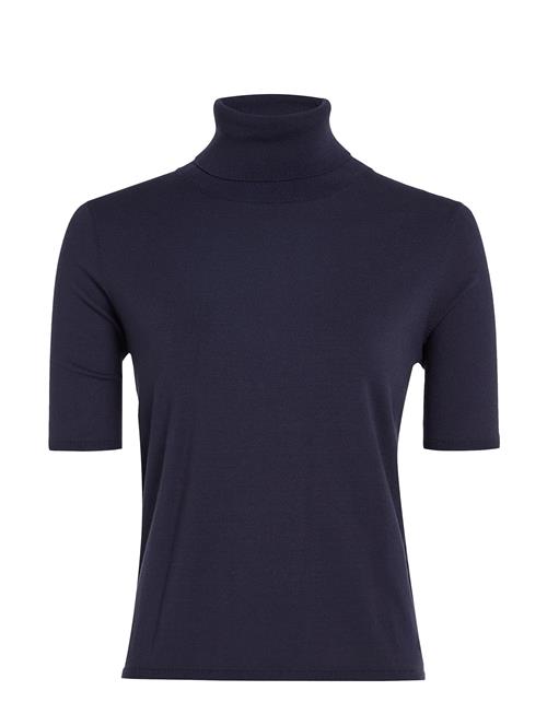 Calvin Klein Comfort Knit Mock-Neck Sweater Calvin Klein Navy