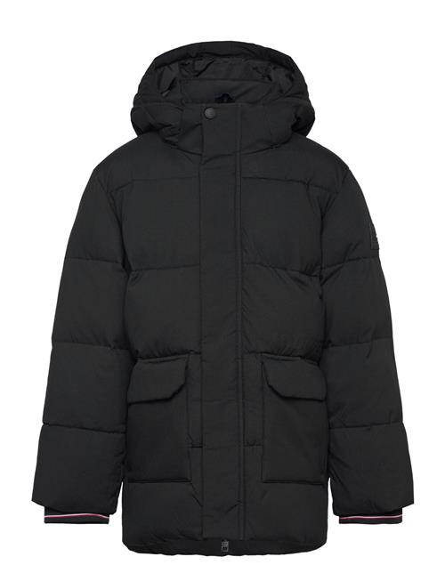 Tommy Hilfiger Monotype Ribstop Puffer Jacket Tommy Hilfiger Black