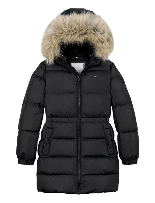 Tommy Hilfiger Long Waisted Down Jacket Tommy Hilfiger Black