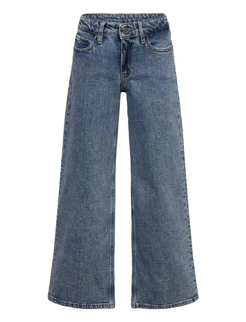 Se Calvin Klein Mr Wide Leg Relaxed Sp Bl Denim Calvin Klein Blue ved Booztlet