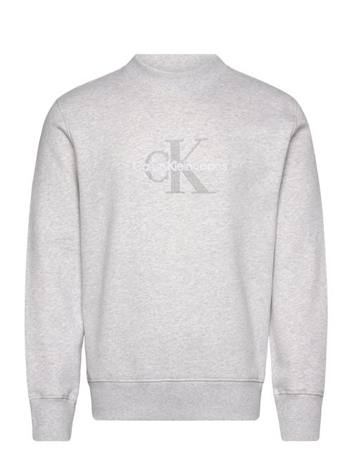 Calvin Klein Jeans Chenille Monologo Crew Neck Calvin Klein Jeans Grey