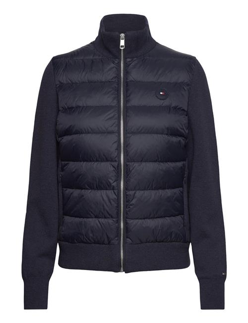 Lw Padded Knit Mix Jacket Tommy Hilfiger Navy