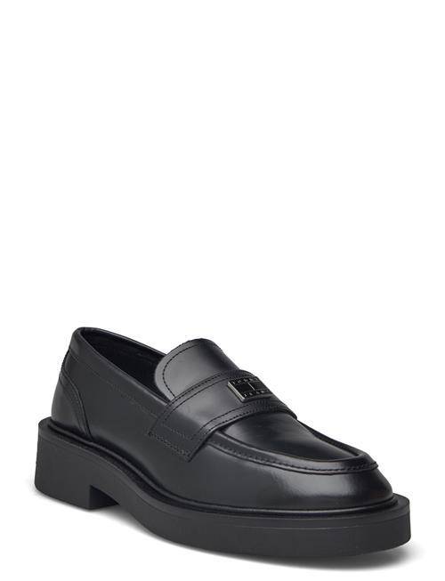 Tjw Hardware Loafer Abrasivato Tommy Hilfiger Black