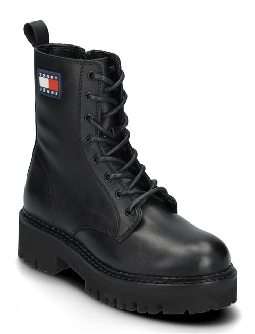 Se Tommy Hilfiger Tjw Urban Lace Up Boot Tommy Hilfiger Black ved Booztlet