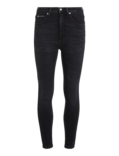 Se Calvin Klein Jeans High Rise Super Skinny Ankle Calvin Klein Jeans Black ved Booztlet