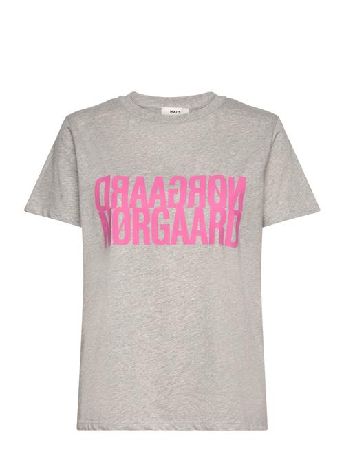 Mads Nørgaard Single Organic Trenda P Tee Mads Nørgaard Grey