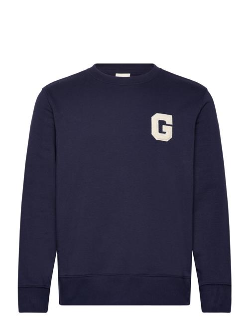 G Graphic C-Neck GANT Navy