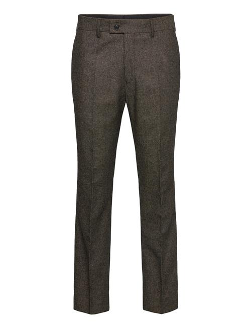 Se GANT Slim D Gal Suit Pants GANT Brown ved Booztlet