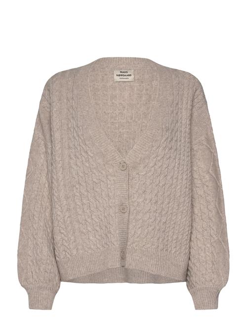 Mads Nørgaard Recycled Wool Mix Ricky Cardigan Mads Nørgaard Beige