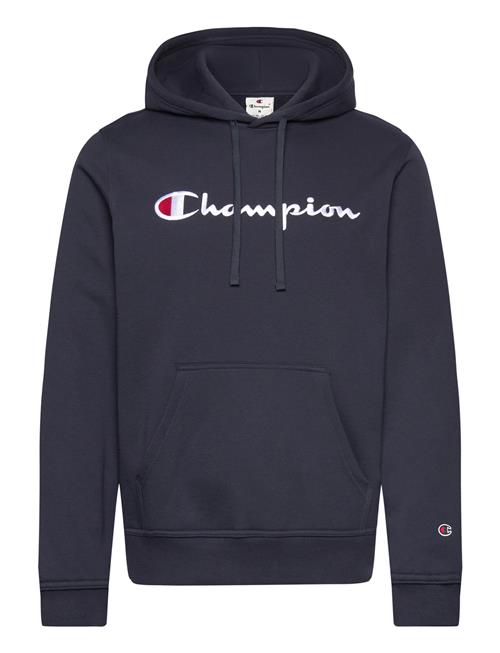 Se Champion Hooded Sweatshirt Champion Navy ved Booztlet