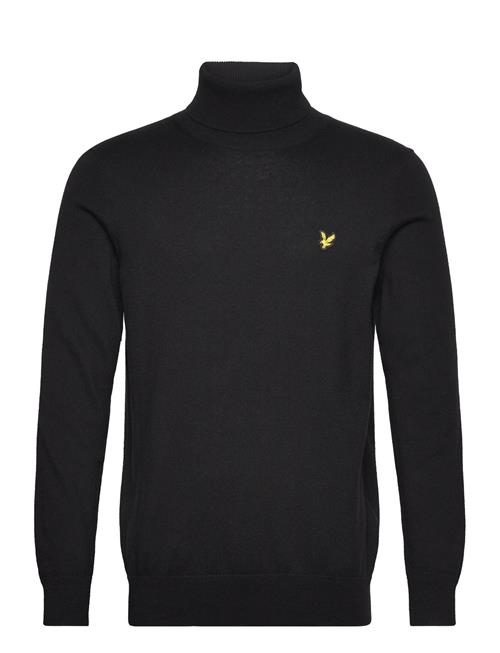 Se Lyle & Scott Cotton Merino Turtleneck Jumper Lyle & Scott Black ved Booztlet