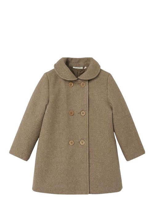 Se Lil'Atelier Nmfnalina Long Jacket Lil Lil'Atelier Beige ved Booztlet