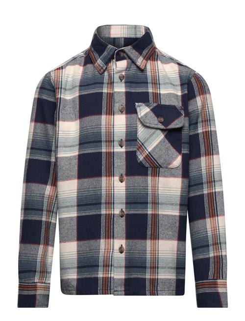 Jack & Jones Jjdarren Flannel Check Overshirt Ls Jnr Jack & J S Patterned