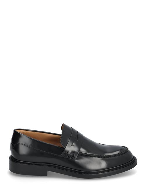 Se Selected Homme Slhcarter Leather Low Penny Loafer Selected Homme Black ved Booztlet