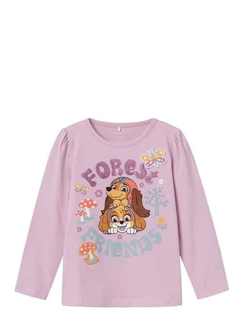 Nmfsusanne Pawpatrol Ls Top Box Cplg Name It Purple