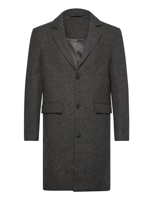 Slhjamie Coat Jkt Selected Grey