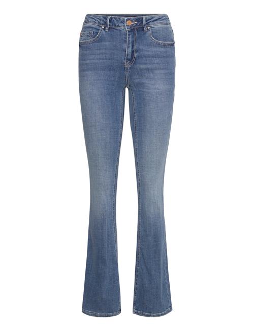 Se Vero Moda Vmflash Mr Flared Pocket Jeans Li347 Vero Moda Blue ved Booztlet