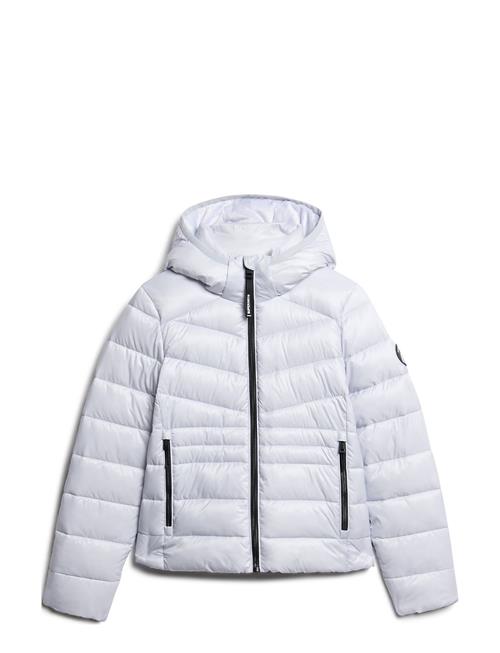 Superdry Hooded Fuji Quilt Padded Jkt Superdry Cream