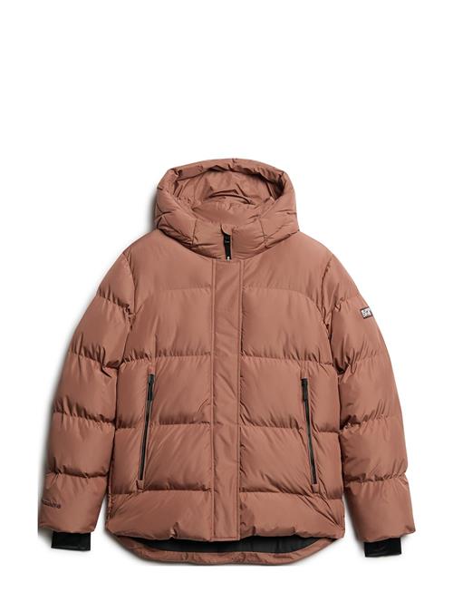 Superdry Hooded 5 Baffle Sports Puffer Superdry Beige