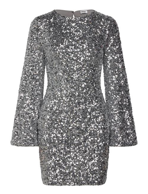 Gwen Sequin Mini Dress Twist & Tango Silver