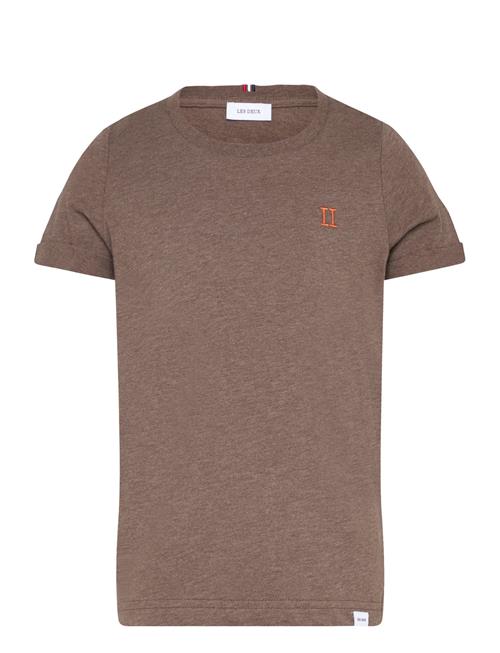 Se Les Deux Nørregaard T-Shirt Kids - Seasonal Les Deux Brown ved Booztlet