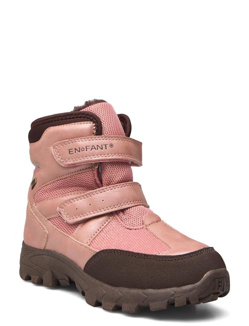 Se En Fant Boots Velcro Tex En Fant Pink ved Booztlet