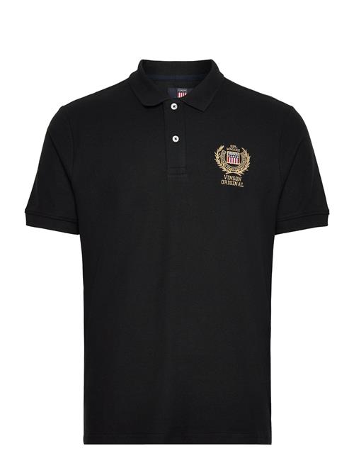 VINSON Julio Reg Cot Vin M Polo VINSON Black