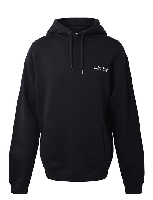 Hoodie W/Print Hound Black