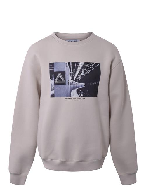 Hound Crew Neck W/Print Hound White