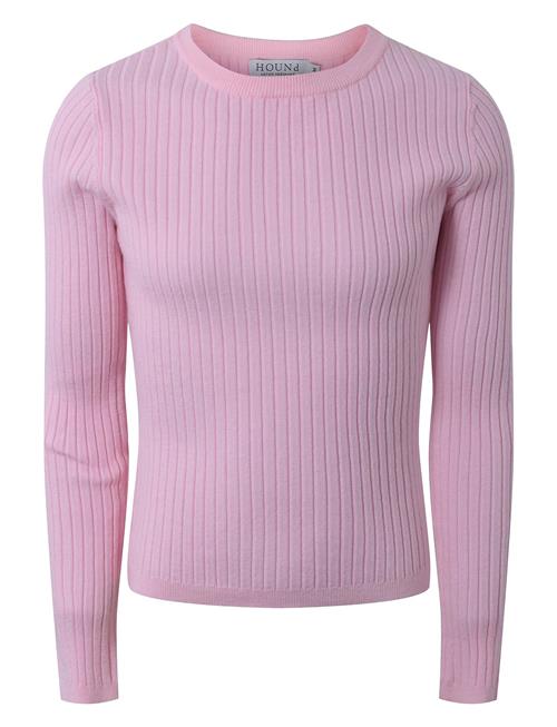 Se Hound Tight Knit Hound Pink ved Booztlet