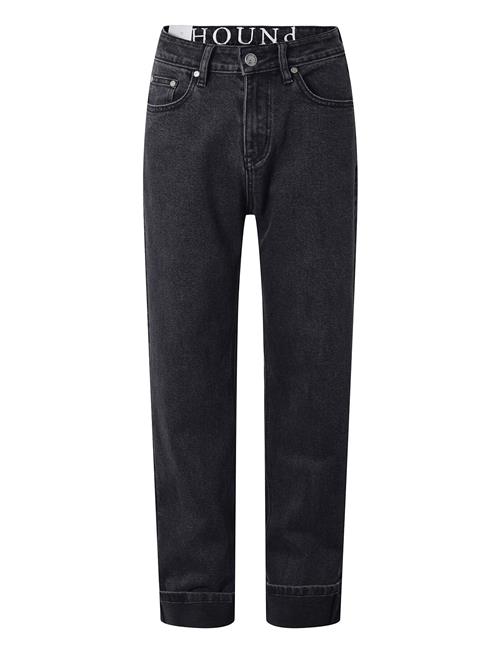 Se Hound Loose Jeans/Turn Up Hound Black ved Booztlet