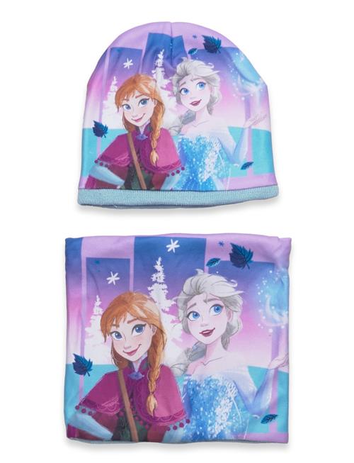 Bonnet & Collar & Gloves Disney Purple