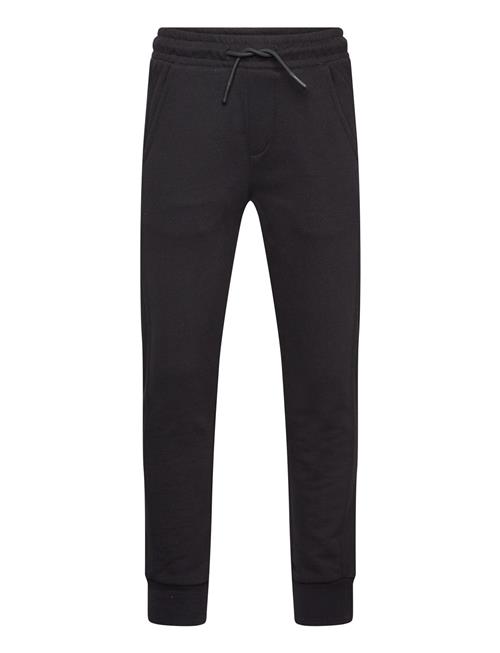 Se Mango Cotton Jogger Trousers With Pockets Mango Black ved Booztlet