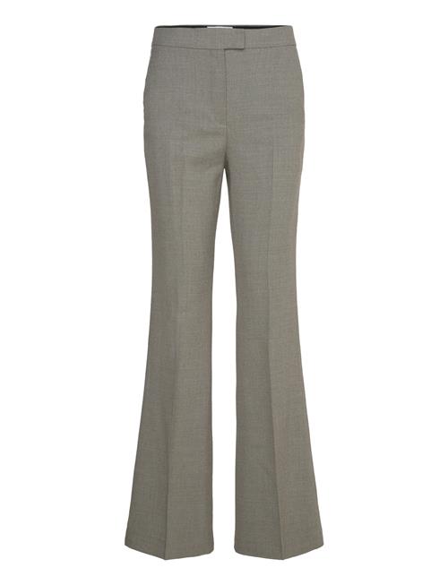 Mango Flared Suit Trousers Mango Grey