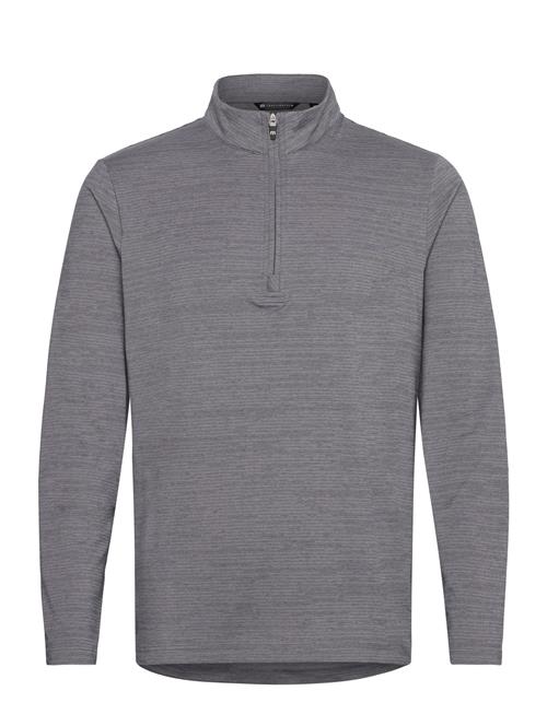 The Heater Qtr Zip Travis Mathew Grey