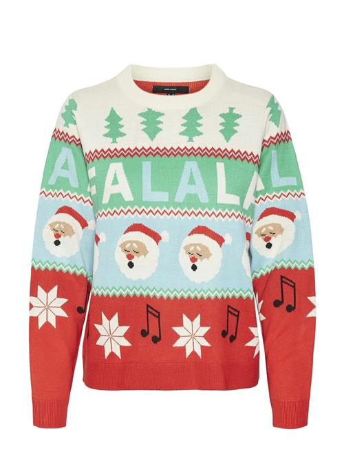 Vero Moda Vmchristmasstuff Ls O-Nck Pull. Box Xmas Vero Moda Patterned