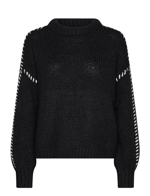 Vero Moda Vmfeng Ls O-Neck Pullover Ga Boo Vero Moda Black