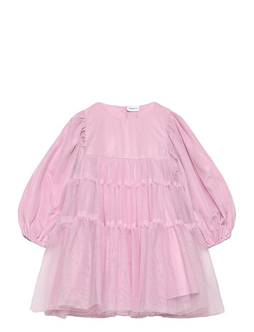 name it Nmfritul Ls Tulle Dress Name It Pink