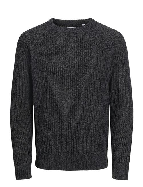 Se Jack & Jones Jjj S Knit Crew Neck Jnr Jack & J S Black ved Booztlet