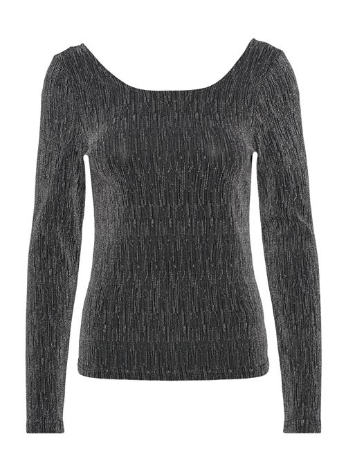 Slfanita Ls Low Back Top Selected Black