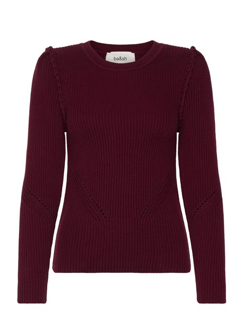 ba&sh Jumper Pepping Ba&sh Burgundy