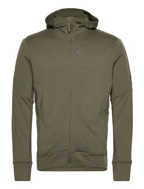 Icebreaker M Mer 260 Quantum Iv Ls Zip Hoodie Icebreaker Khaki