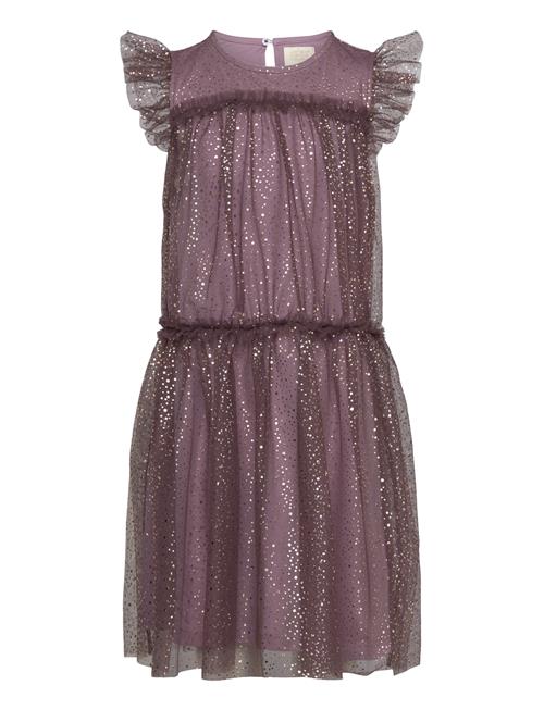 Creamie Dress Mesh Creamie Purple