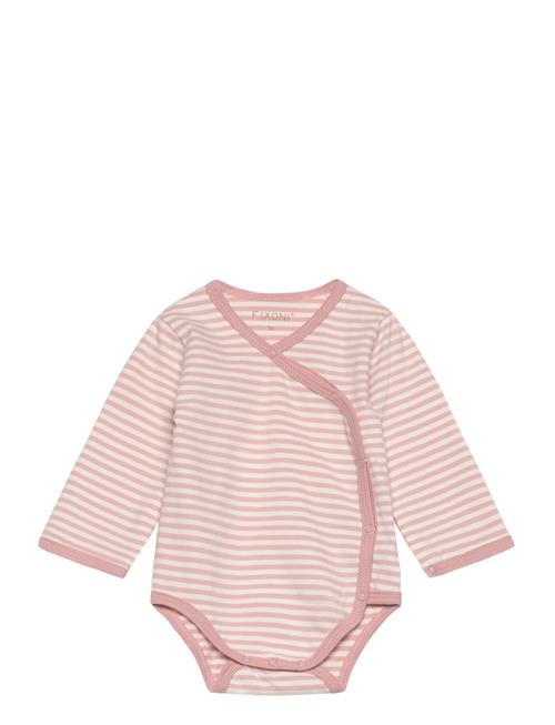 Fixoni Wrap Body Ls Y/D Stripe Fixoni Pink