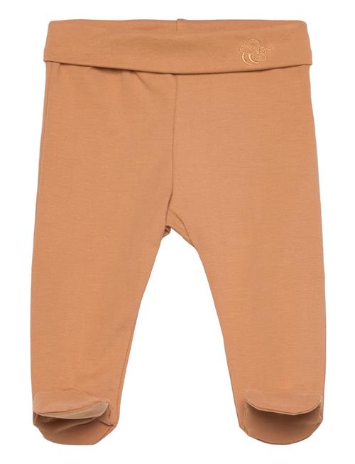 Fixoni Leggings W.feet - Solid Fixoni Orange