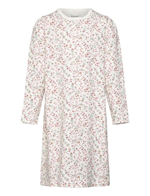 Nightdress W. Aop CeLaVi Patterned